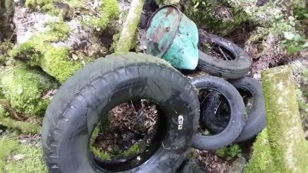 Sanacija črnega odlagališča – Banova jama 116